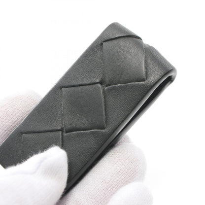 ボッテガヴェネタイントレチャートレザー マネークリップ