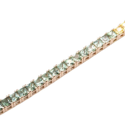 Damiani Luce Timeless クラシコ レインボー サファイア Au750 ブレスレット