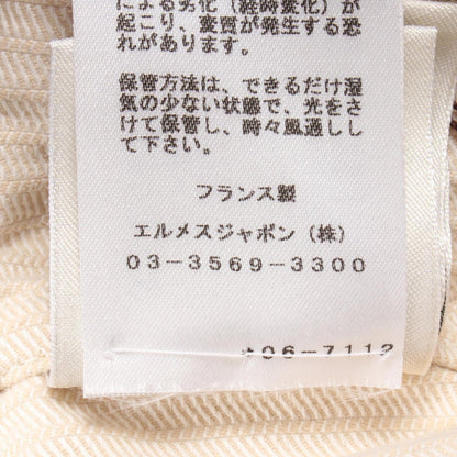 エルメス セリエボタン コットンコート