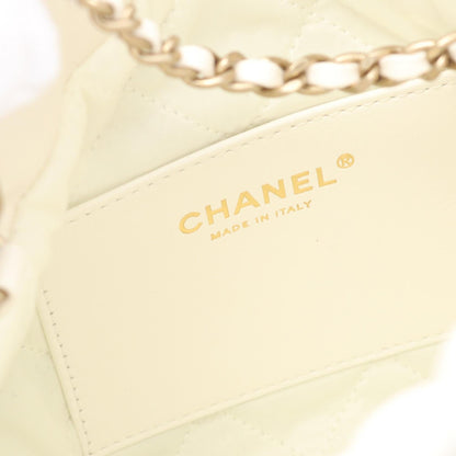 シャネル CHANEL 22 レザー ミニショルダーバッグ