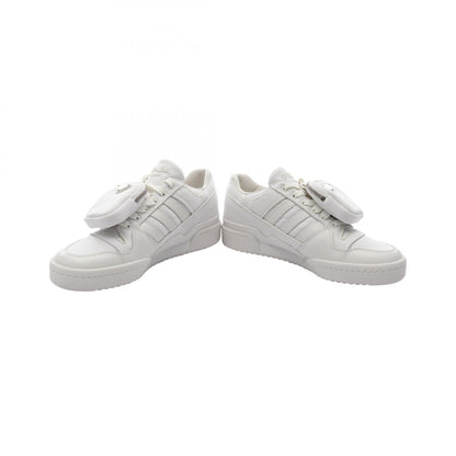 プラダ Re-Nylon FORUM LOW レザー ファブリック スニーカー