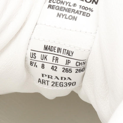 プラダ Re-Nylon FORUM LOW レザー ファブリック スニーカー