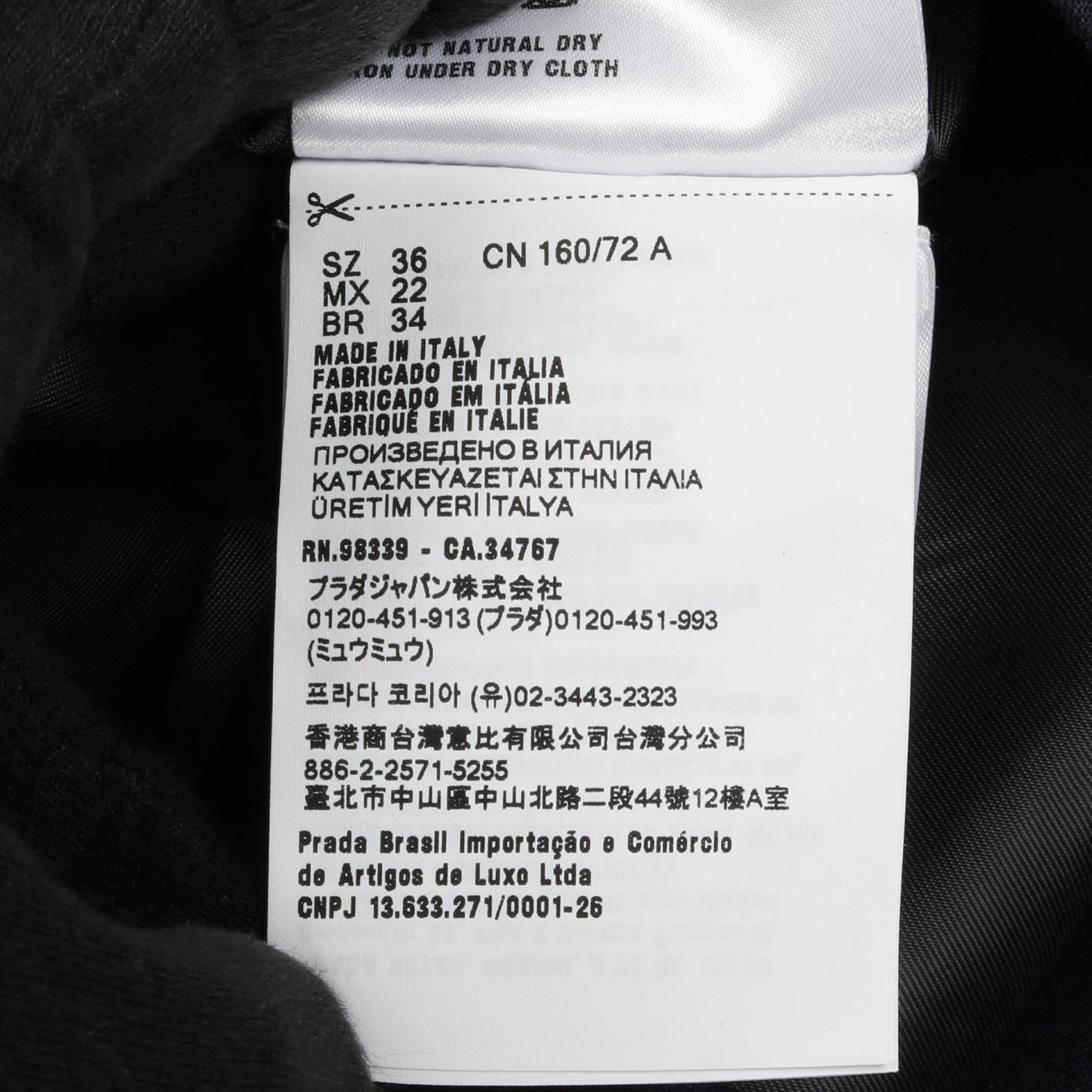 ミュウミュウ シングルブレスト ウールコート