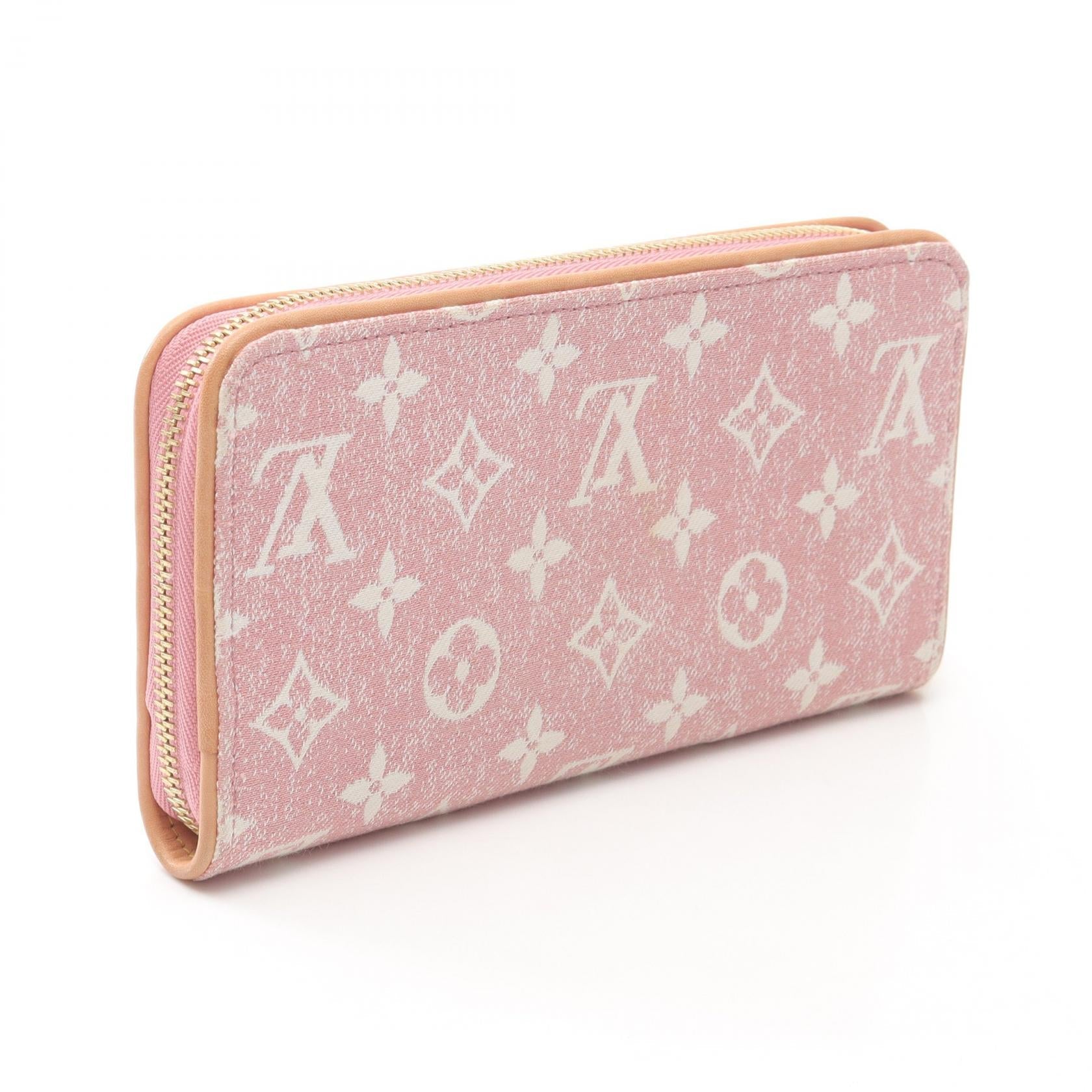 ルイ・ヴィトン ジッピー ウォレット モノグラム デニム