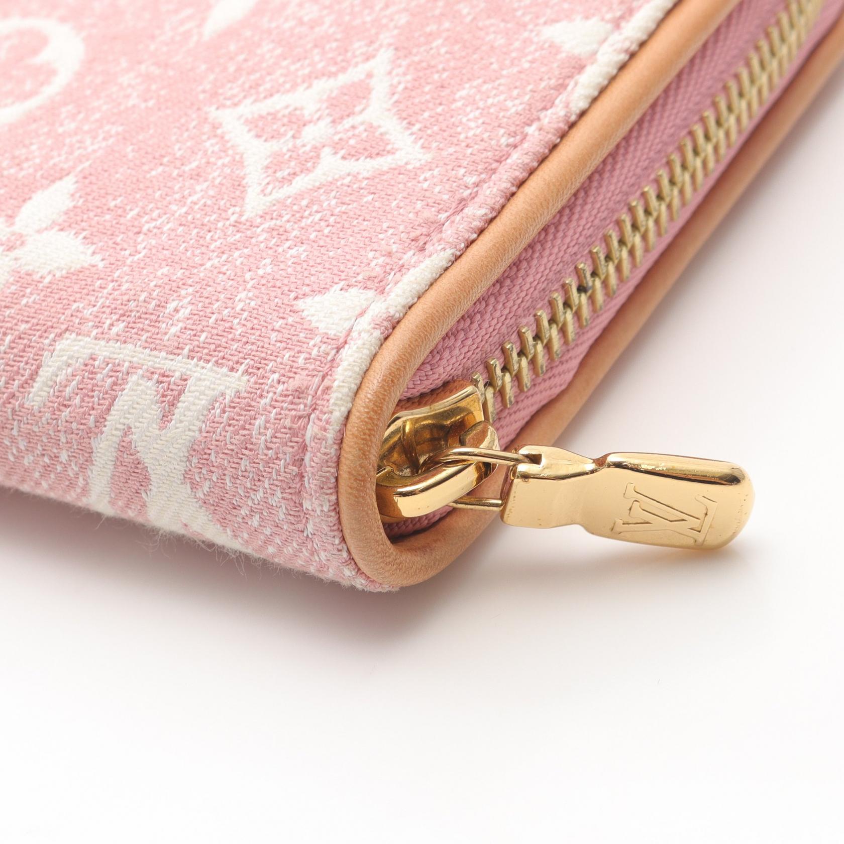 ルイ・ヴィトン ジッピー ウォレット モノグラム デニム