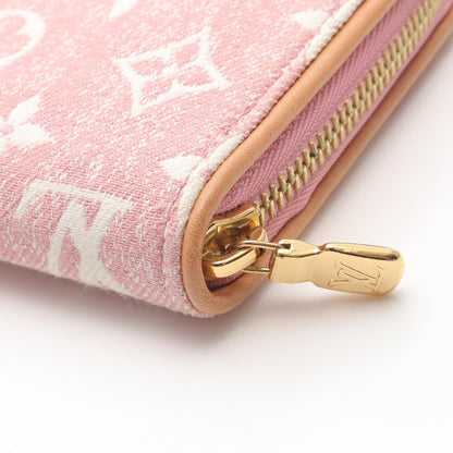 ルイ・ヴィトン ジッピー ウォレット モノグラム デニム