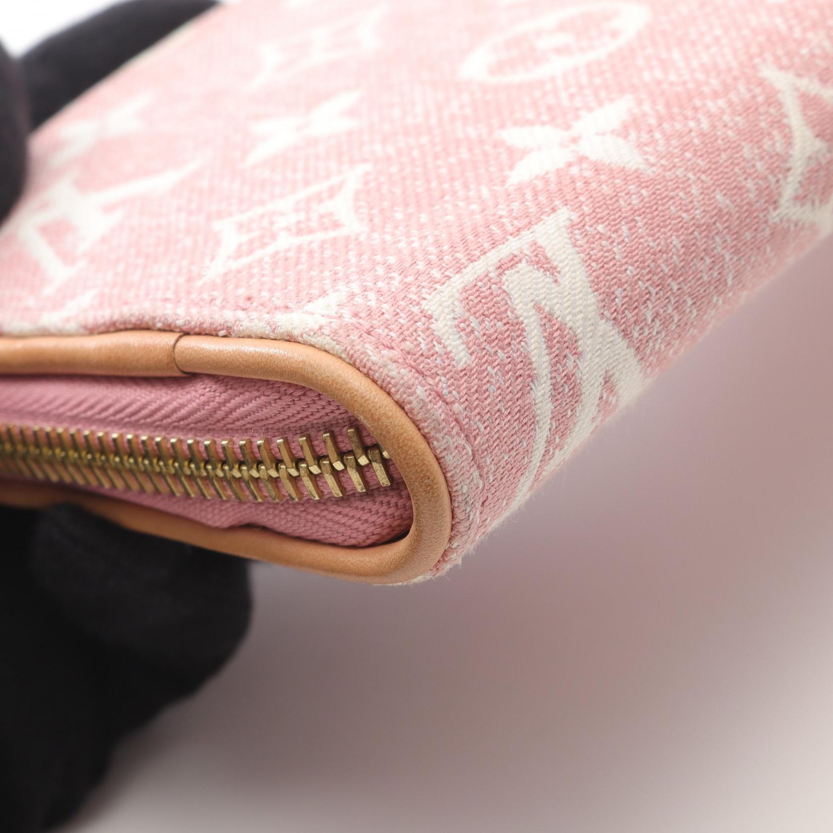 ルイ・ヴィトン ジッピー ウォレット モノグラム デニム