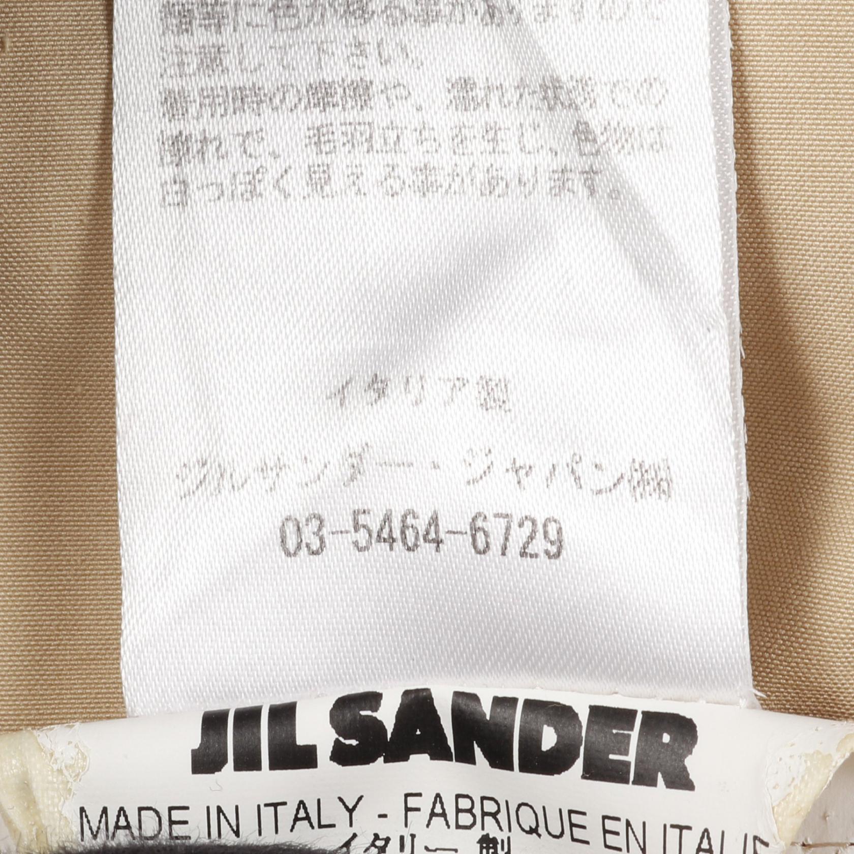 ジルサンダー コットンワンピース