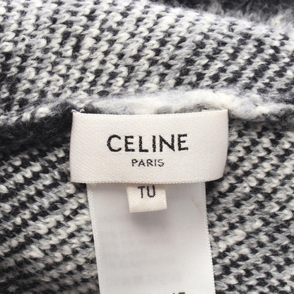 セリーヌ CELINE × Aime Deweerdt ウールコットンニットキャップ