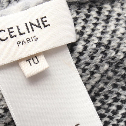 セリーヌ CELINE × Aime Deweerdt ウールコットンニットキャップ