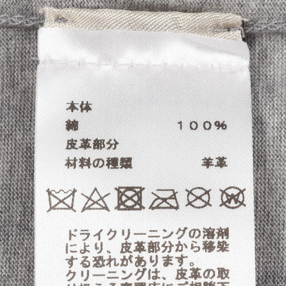 エルメス ミニレザーパッチ コットントップス