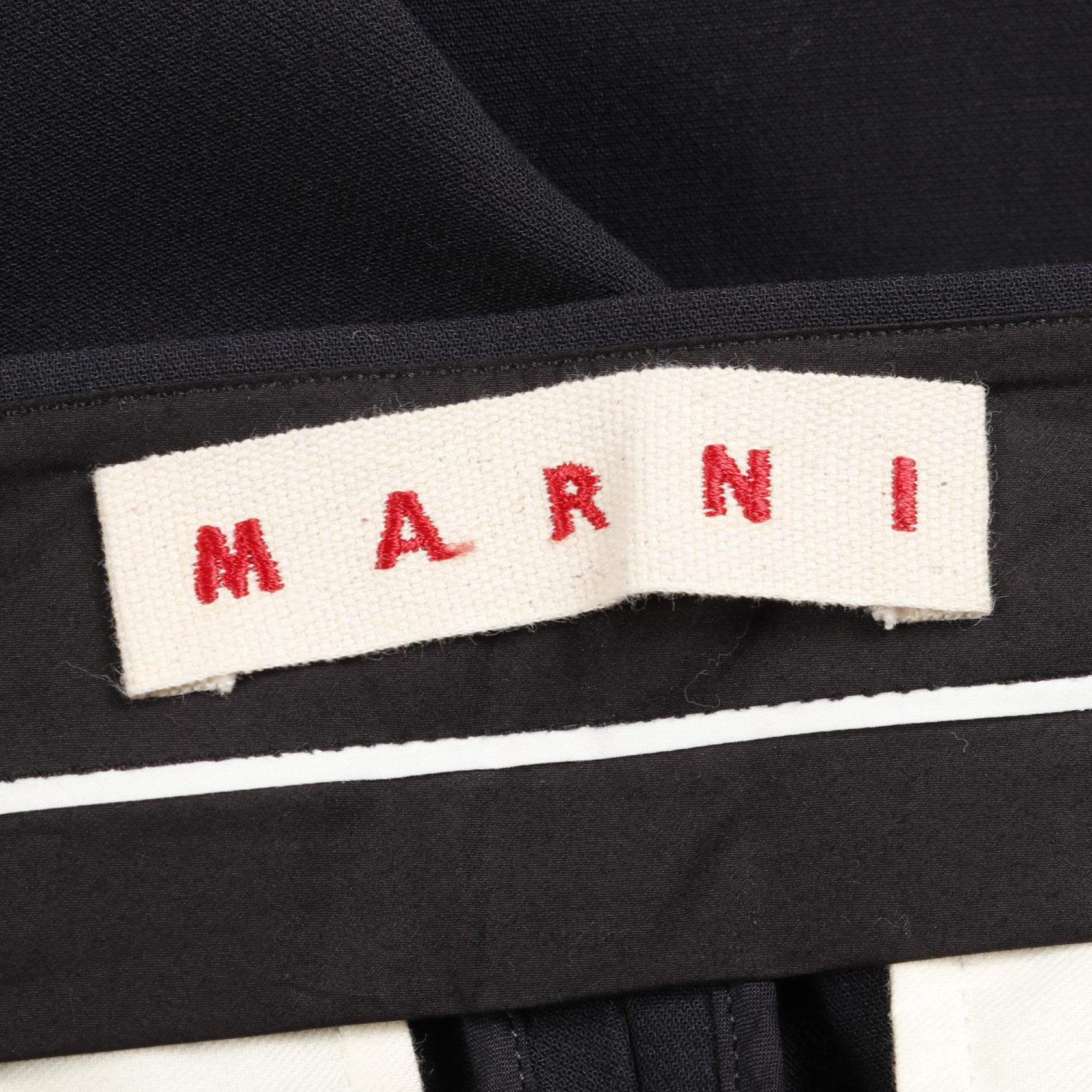 マルニ ウールレーヨンパンツ