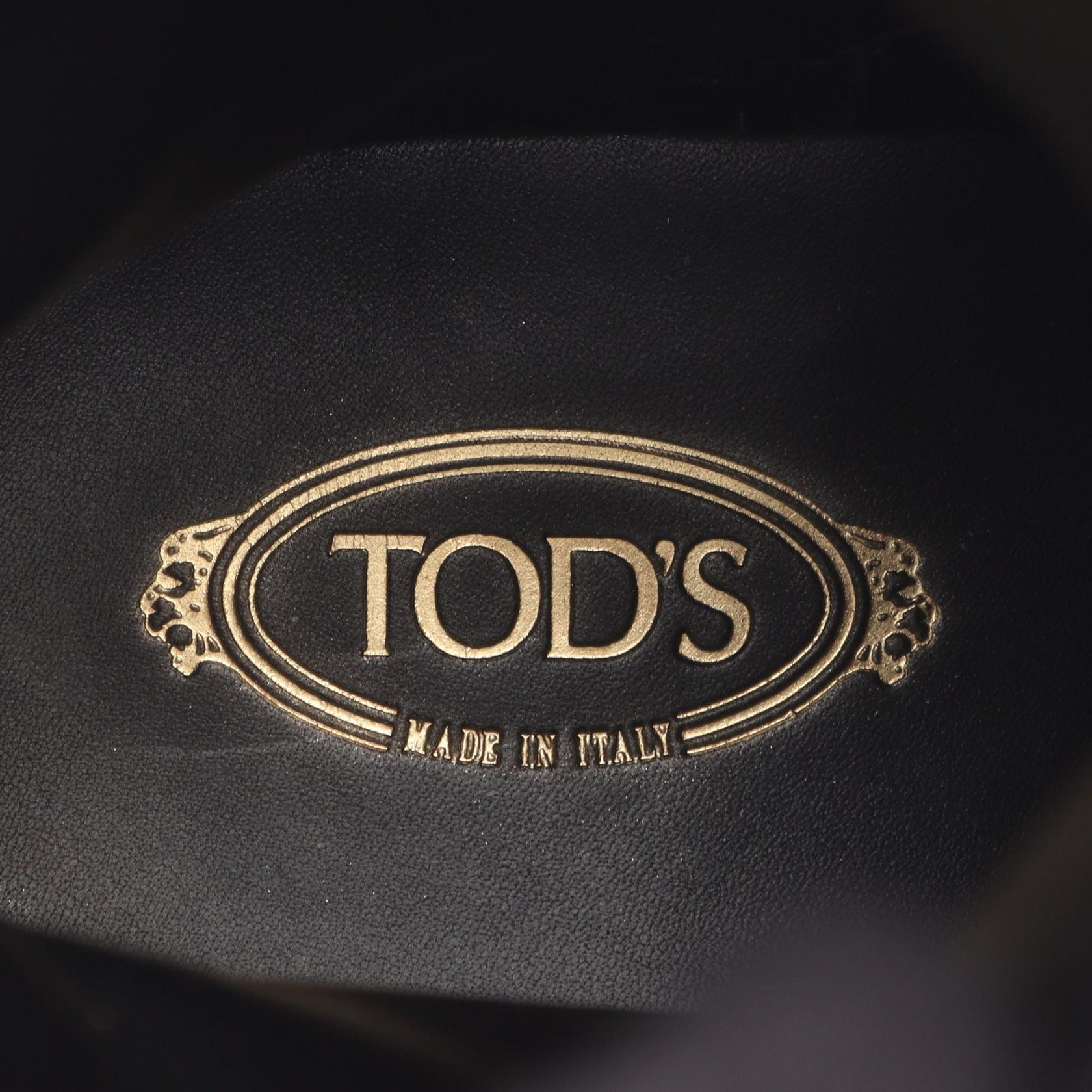トッズ レザーブーツ
