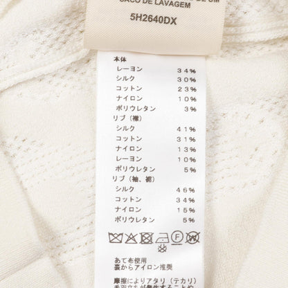 エルメス パルフロワリミックス シルクレーヨンコットン ニットトップス