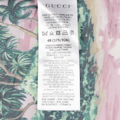 グッチ Love Parade レーヨンシャツ
