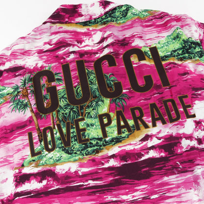 グッチ Love Parade レーヨンシャツ