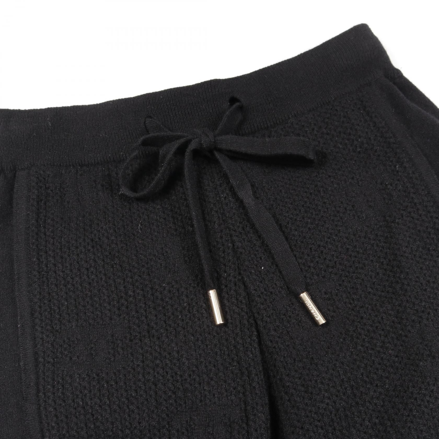 シャネル ココマーク ウールカシミヤショートパンツ