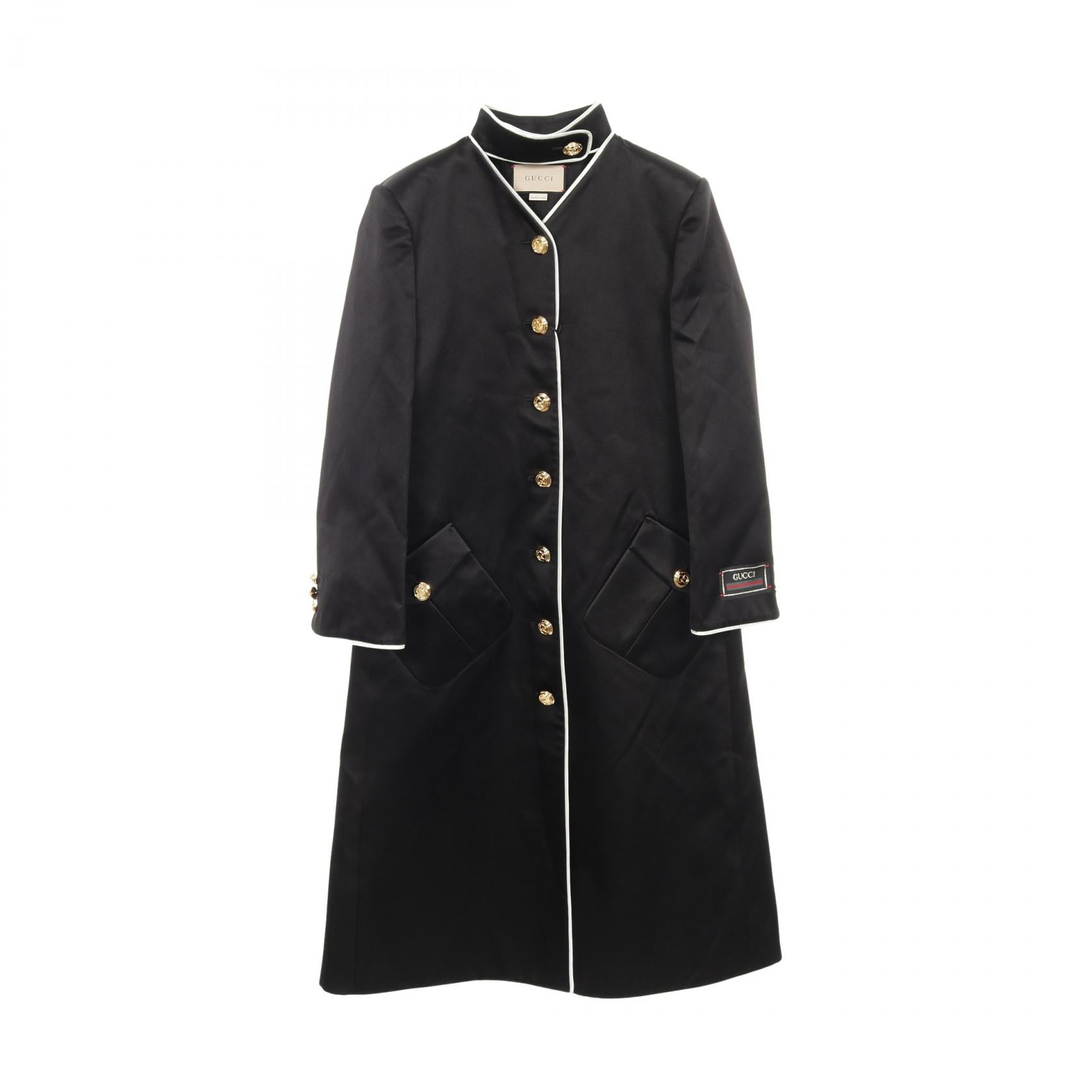 グッチ シルクレーヨンコート