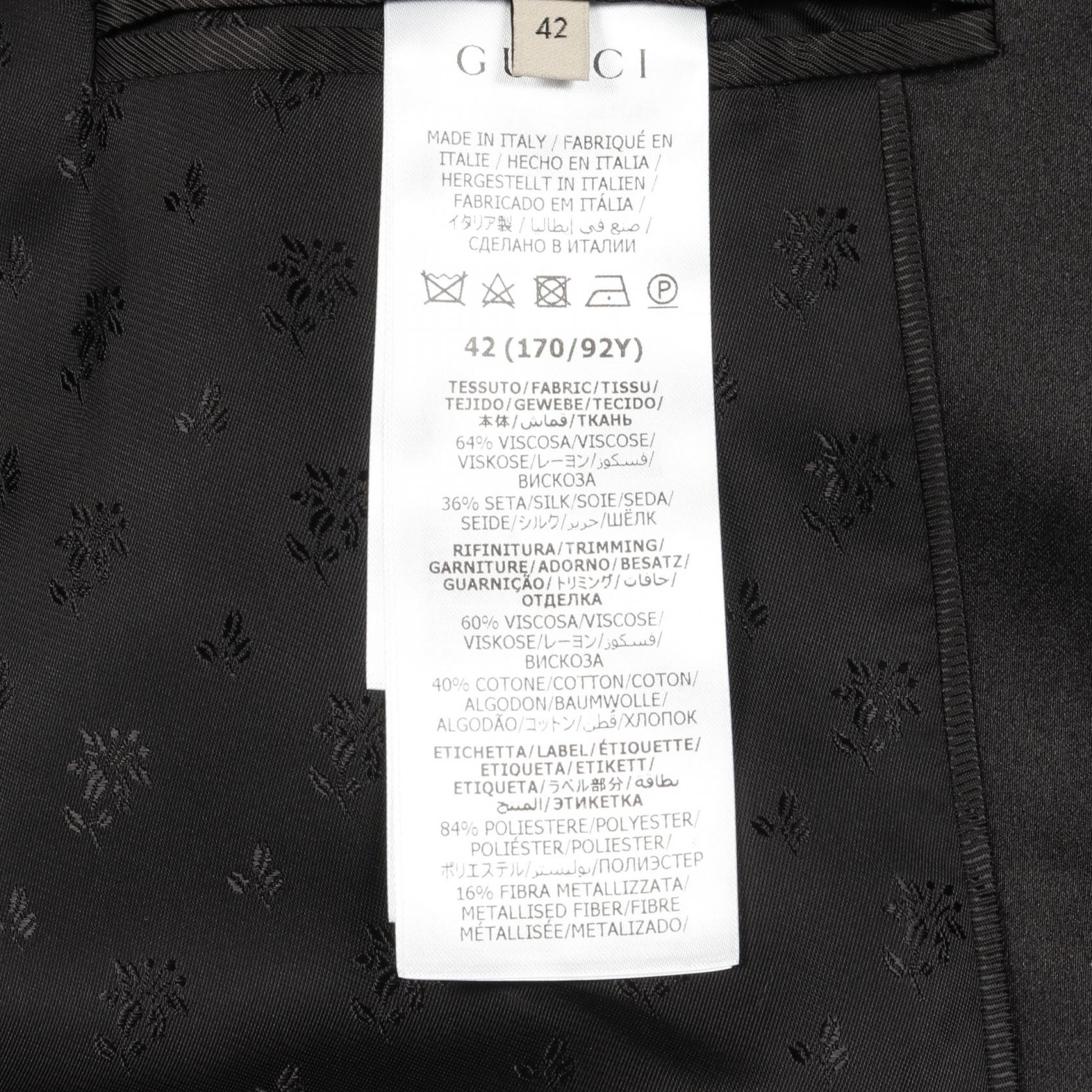 グッチ シルクレーヨンコート