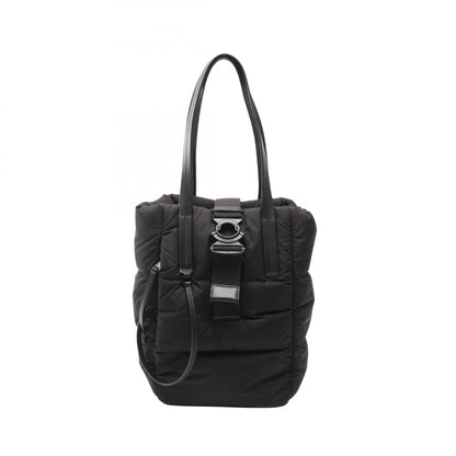 モンクレール XANDER TOTE SMALL ナイロンレザートートバッグ