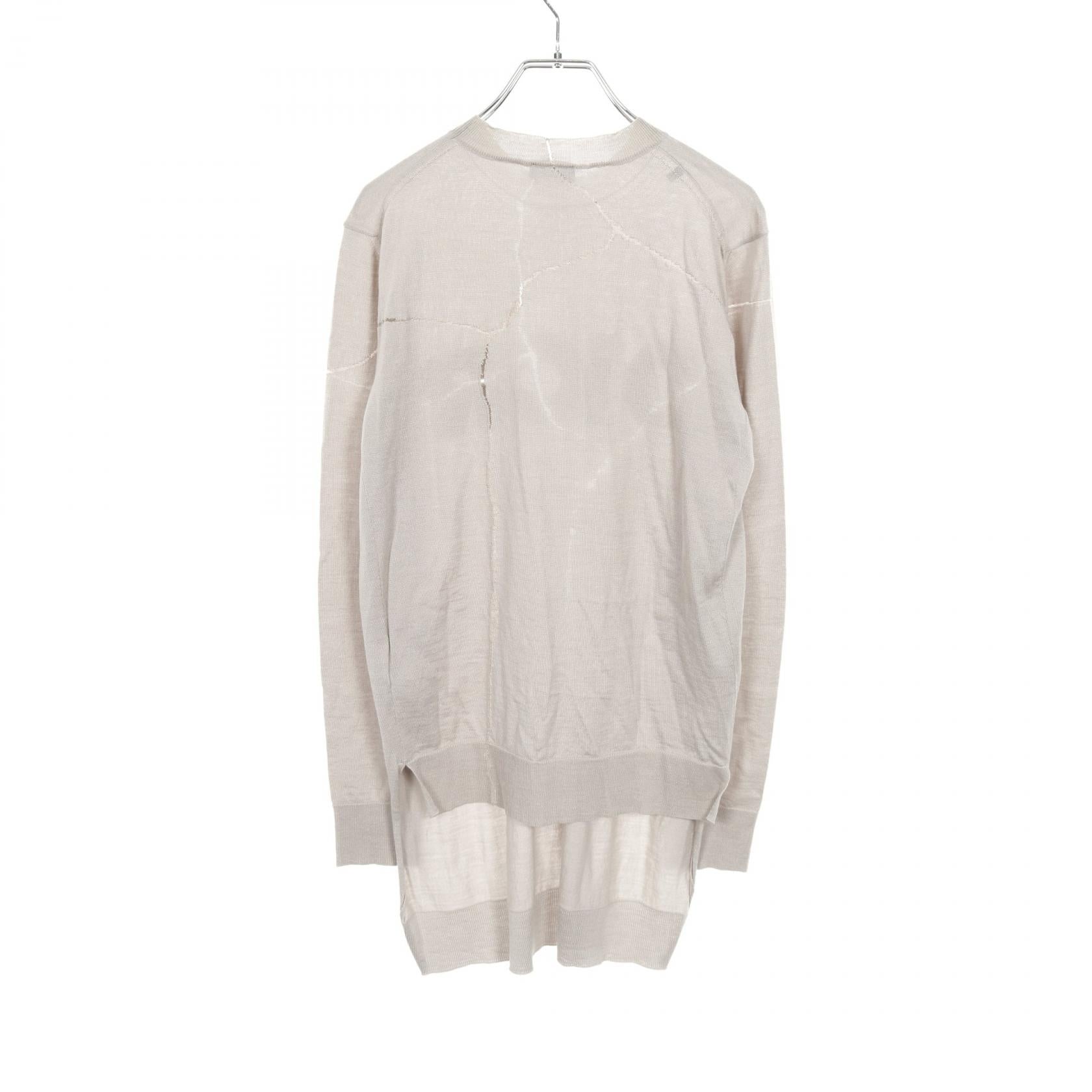 ディオール DIOR × Daniel Arsham ウールシルクニット