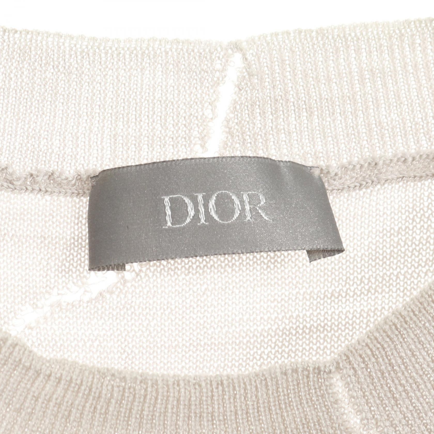ディオール DIOR × Daniel Arsham ウールシルクニット