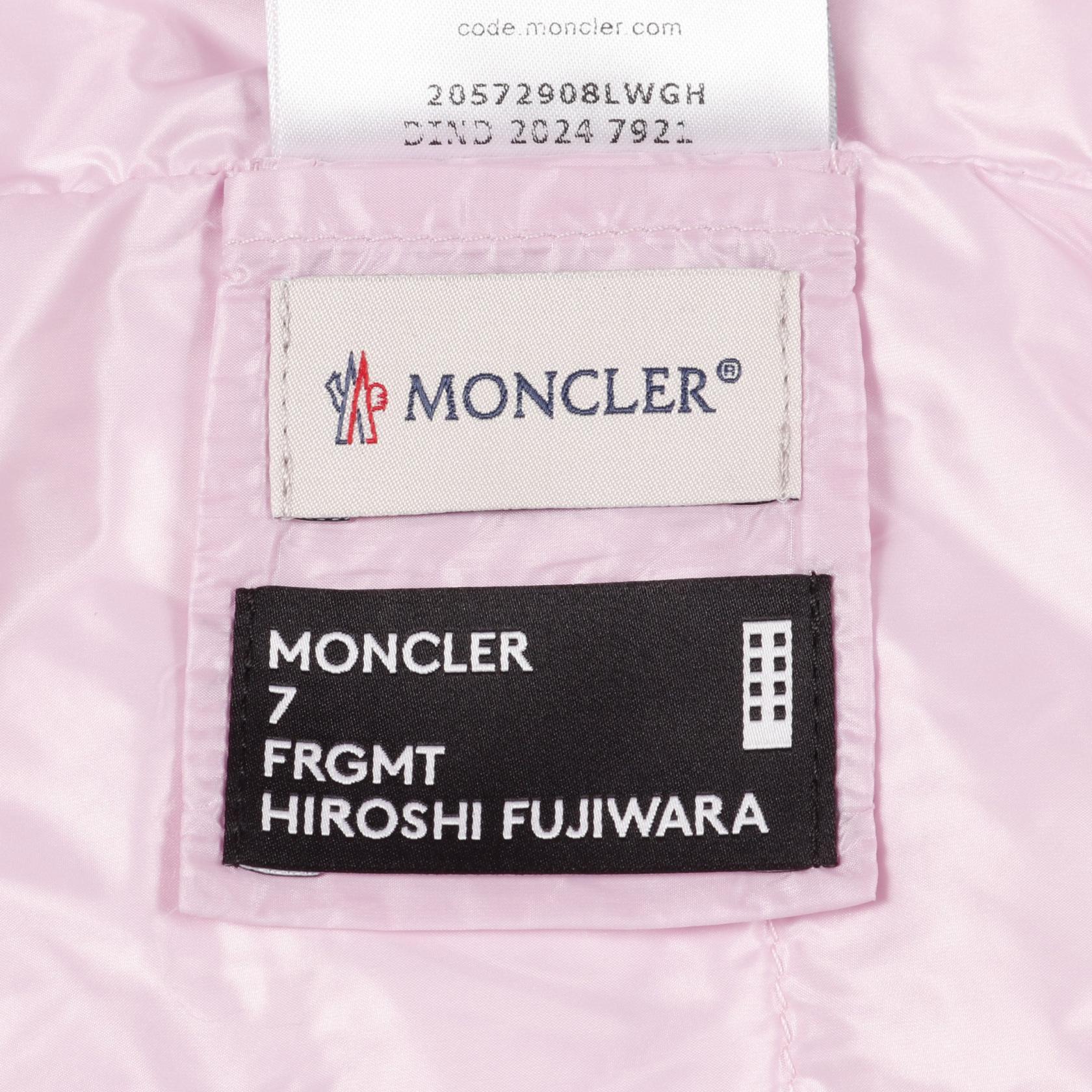 モンクレール GENIUS 7 FRAGMENT HIROSHI FUJIWARA コットンジャケット