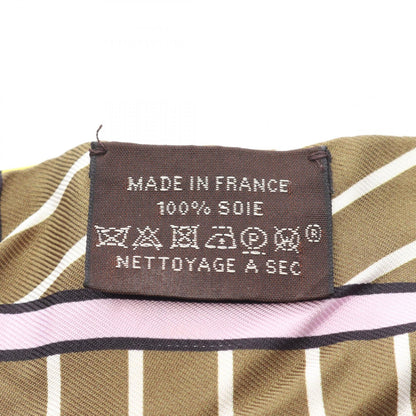 エルメス ツイリー QUADRIGE BAYADERE シルクスカーフ