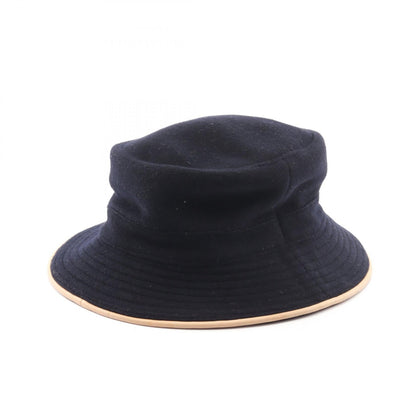 エルメス バケットハット レザーカシミヤハット