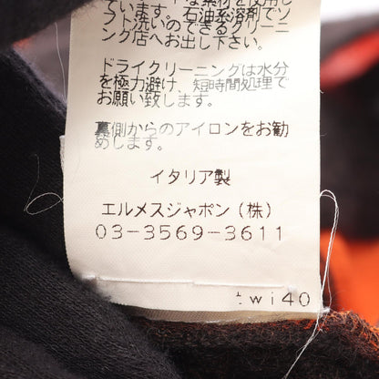 エルメス ボルデュックリボン シルクカシミヤニットトップス