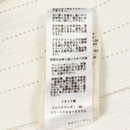 エルメス シルクコットンブラウス