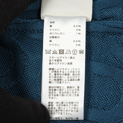 エルメス リブ シルクワンピース