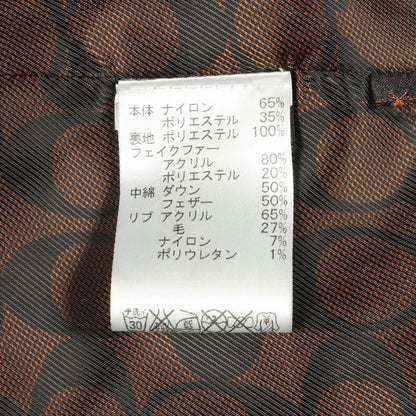 コーチ ナイロン ダウン ジャケット