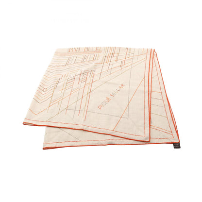 エルメス カレ 140 ピケ セリエ シルク カシミヤ スカーフ