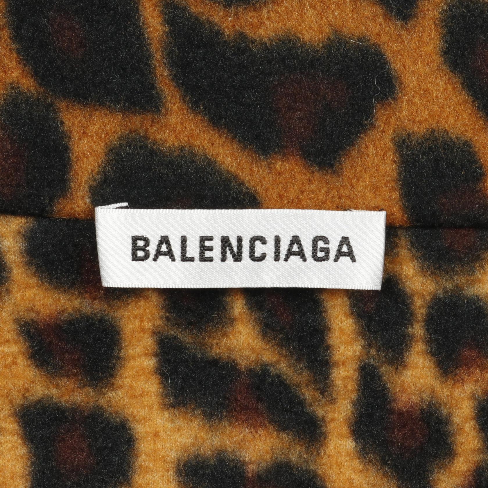 バレンシアガ フリース ポリエステル アウターウェア