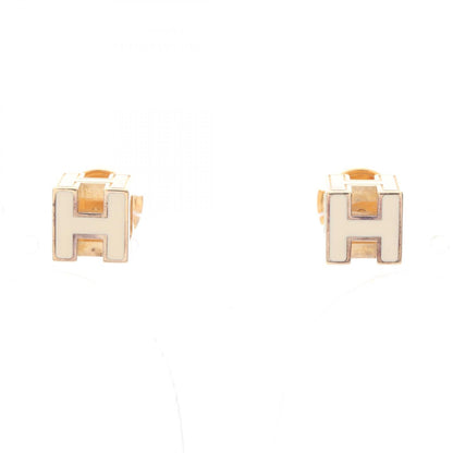 エルメス Caged d'H H キューブ ピアス
