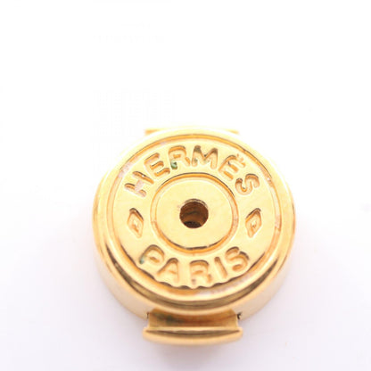 エルメス Caged d'H H キューブ ピアス