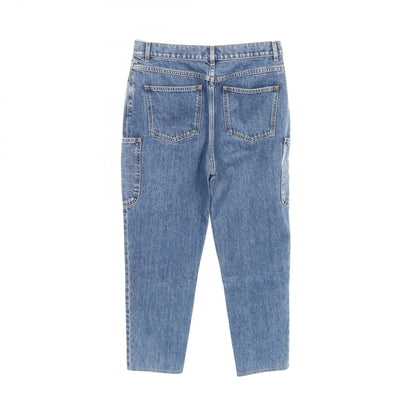 シャネル ココ マーク ボタン コットン デニム パンツ