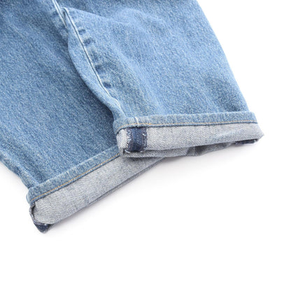 シャネル ココ マーク ボタン コットン デニム パンツ