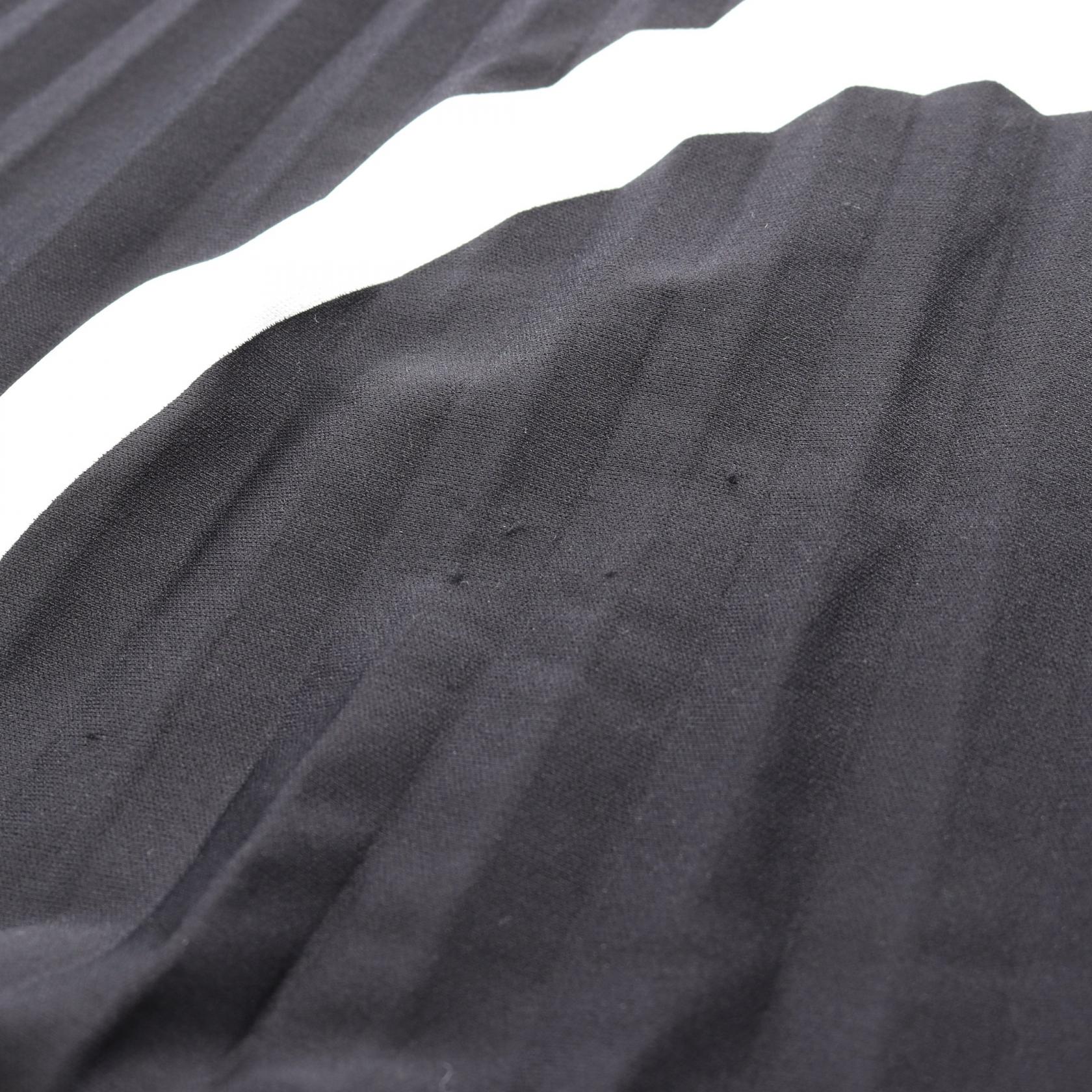 ヴァレンティノ V ロゴ プリント ポリエステル スカート