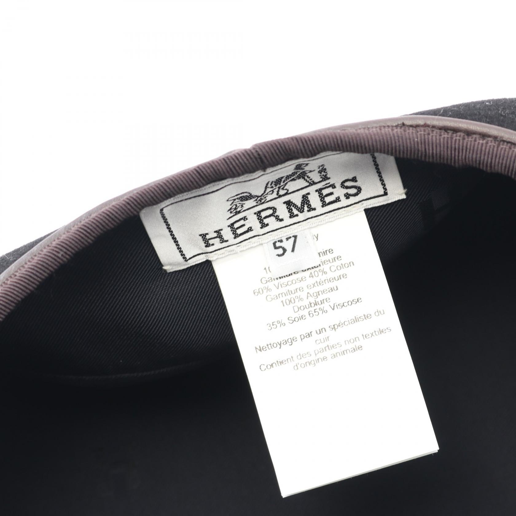 エルメス サントノレ カシミヤ ハット