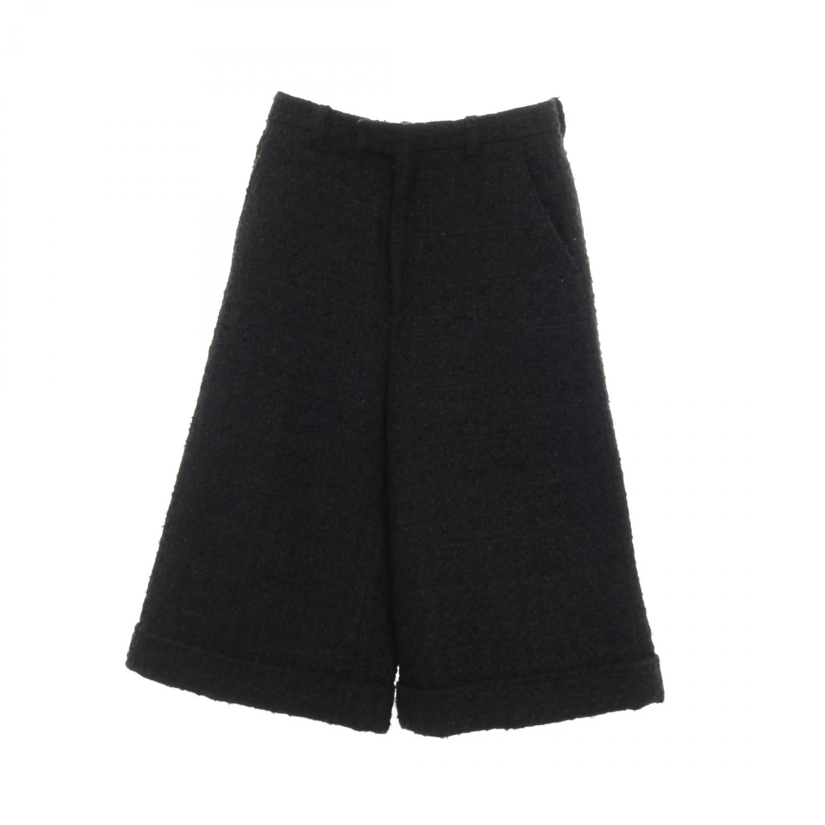 グッチ ツイード ウールクロップドパンツ