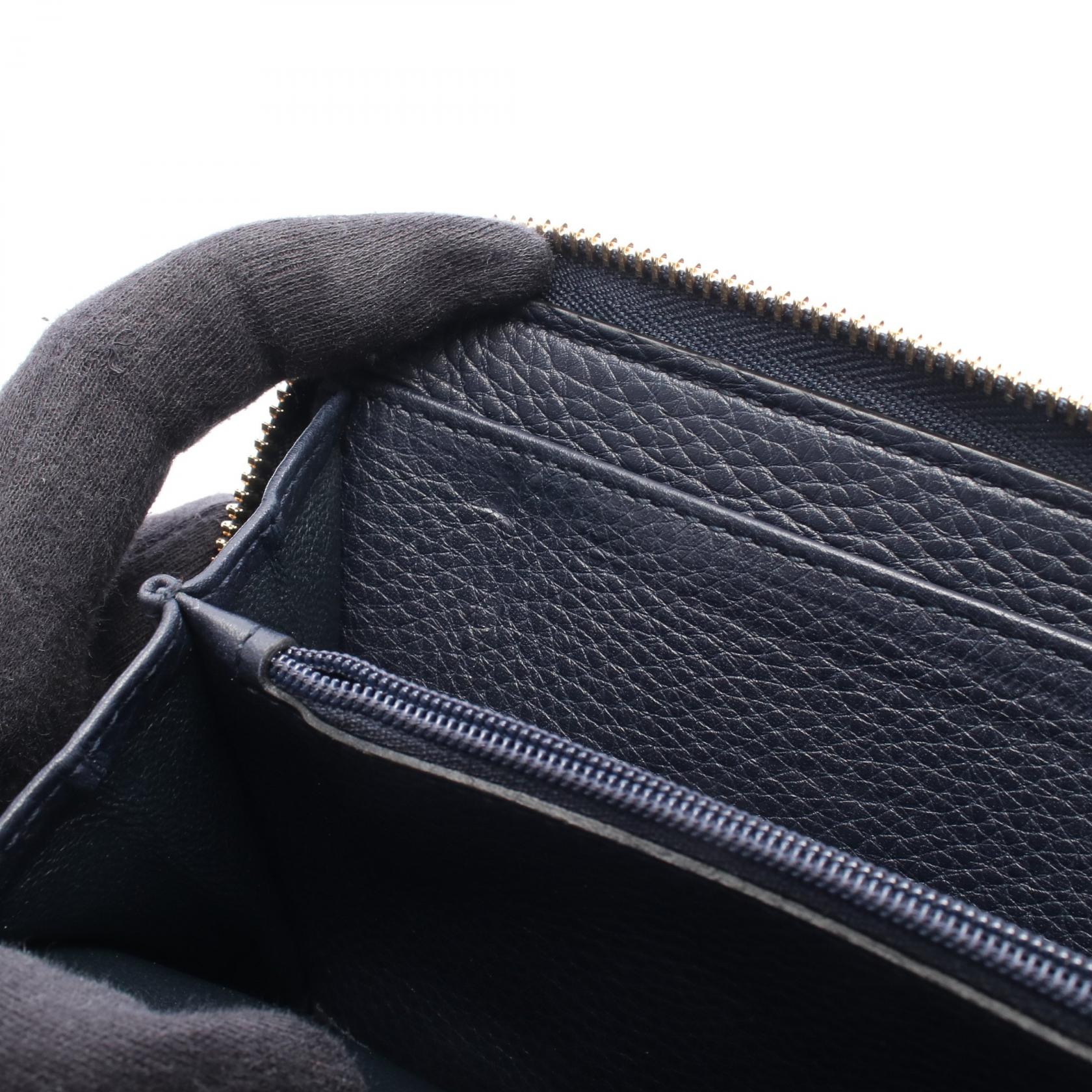 グッチ ソーホー インターロッキング G レザー ウォレット