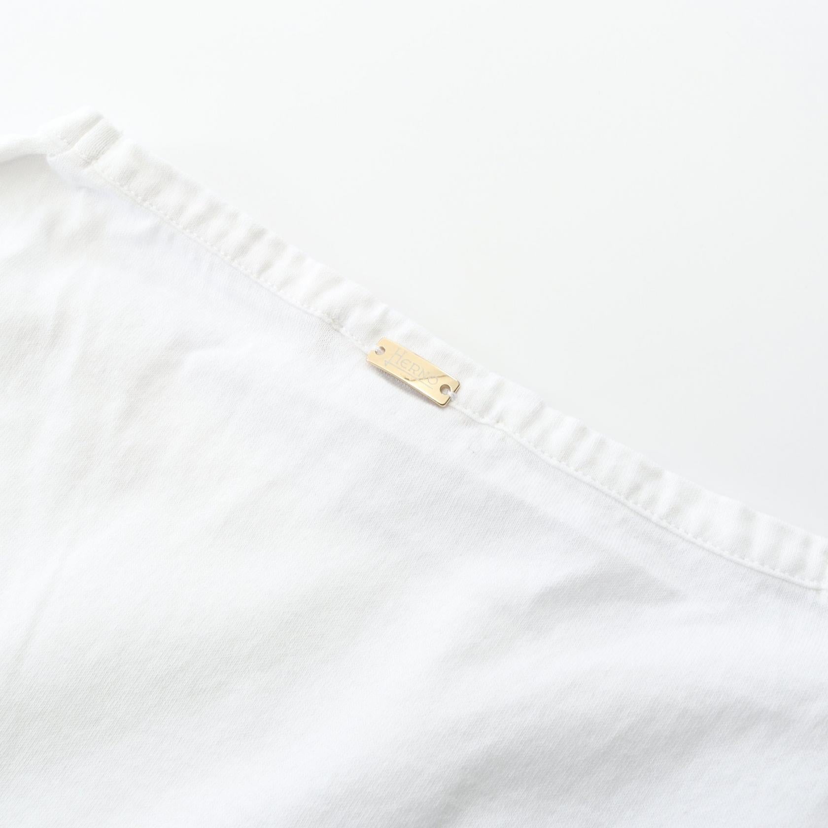 ヘルノ SUPERFINE COTTON JERSEY SPRING LACE コットントップス