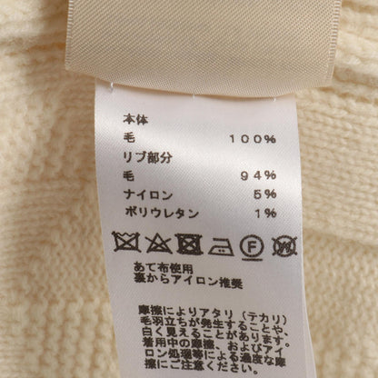 エルメス Hロゴ ウールワンピース