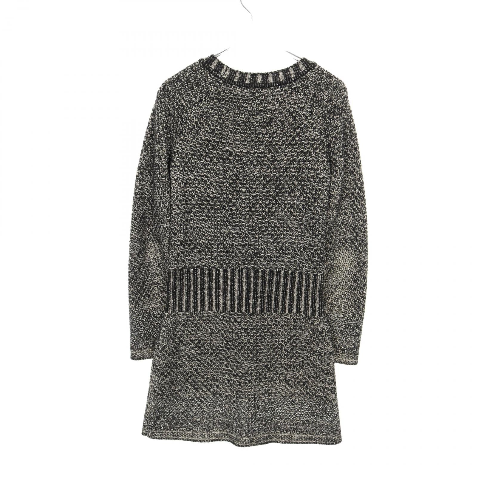 シャネル シルクウールカシミヤワンピース