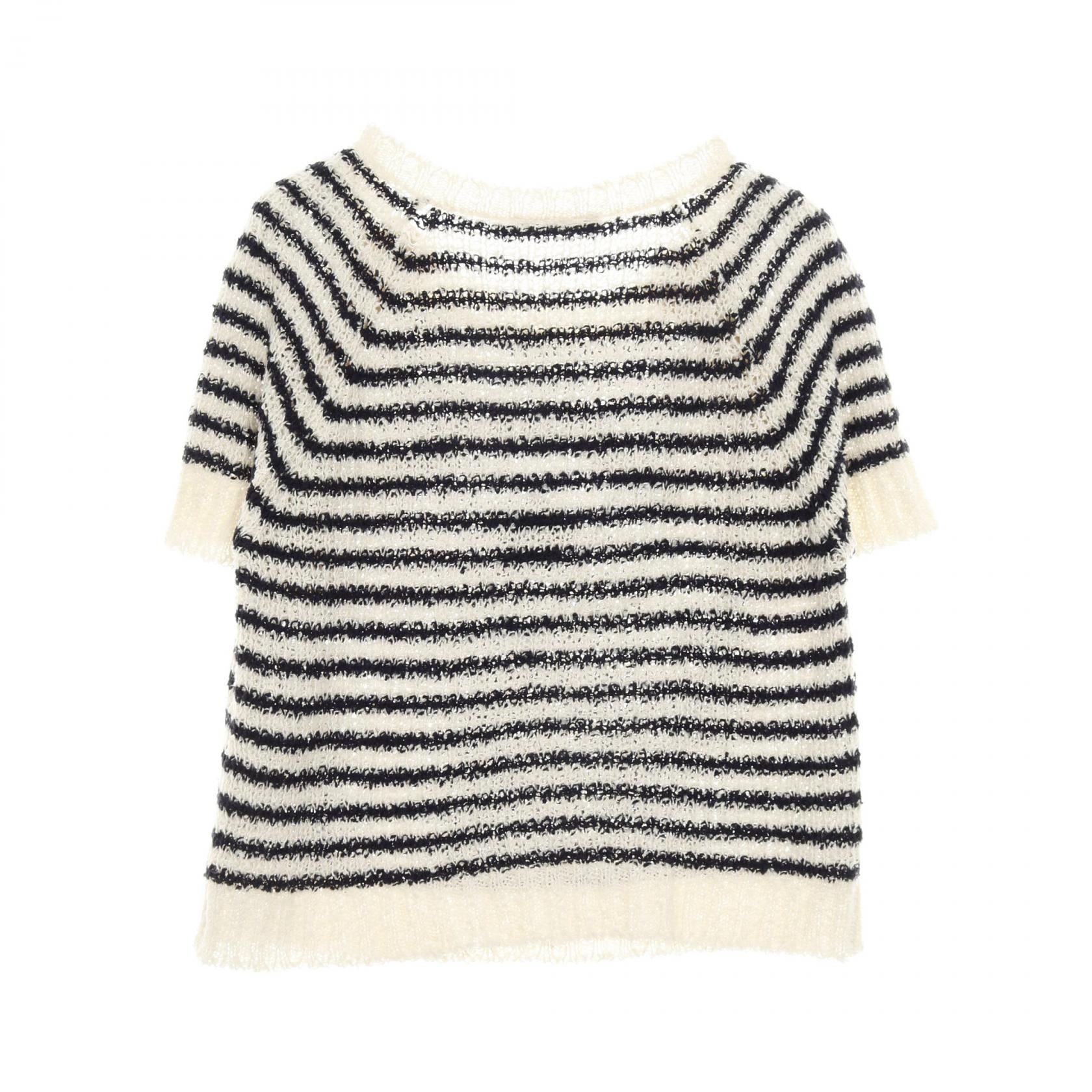 ディオール Dior Mariniere コットンシルクニットトップス