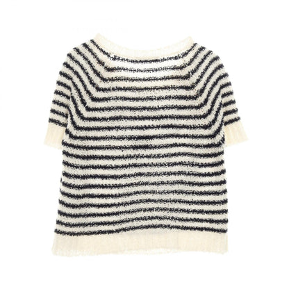 ディオール Dior Mariniere コットンシルクニットトップス