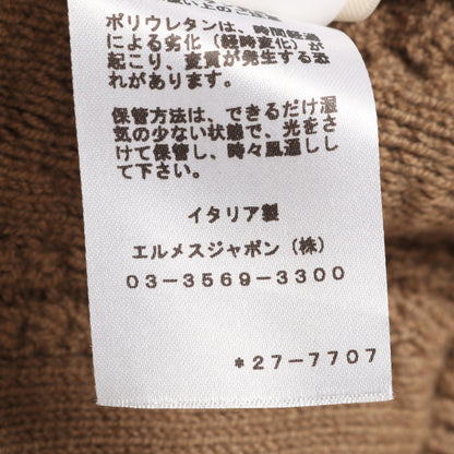 エルメス シェーヌダンクル ウールカシミヤワンピース