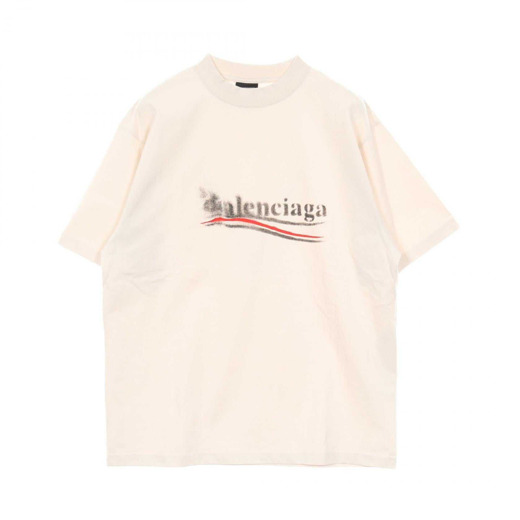 バレンシアガ Political Stencil コットントップス